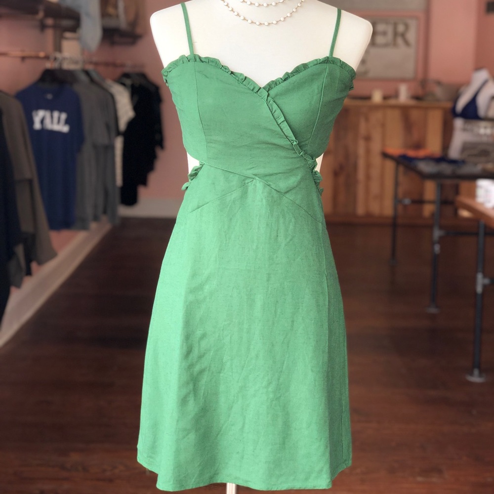 Kelly Green Dress